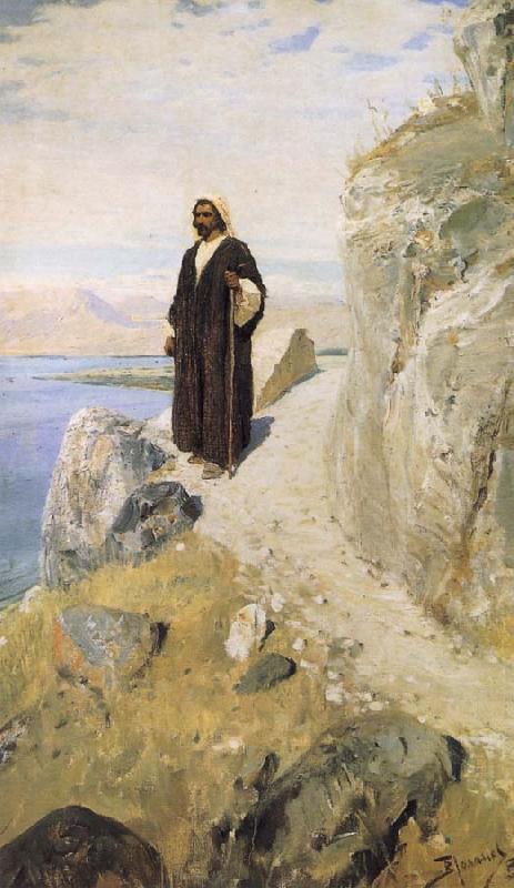 Vasily Polenov Returning to Galilee in the Power of the Spirit France oil painting art